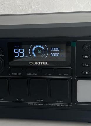 Зарядна станція oukitel p1000e plus 1800 вт 1024 вт/год
