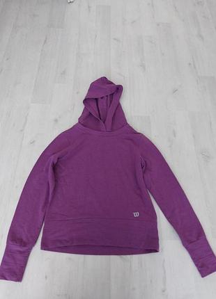 Худи фиолетовый