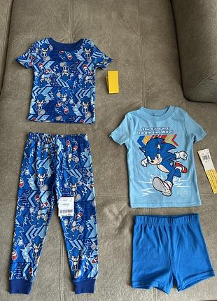 Піжама sonic 2 в 1 на хлопчика 3 років