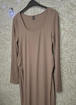 Сукня в рубчик 3