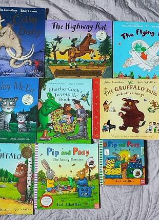 Книжки грузофало и другие от julia donaldson и axel scheffler