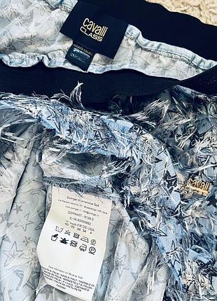 Дизайнерская шелковая юбка runway итальянский бренд roberto cavalli оригинал натуральный шелк размер s,м