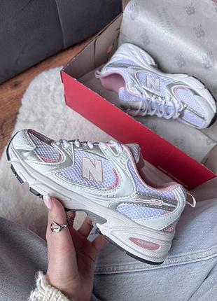 Новинка 🩷  кросівки 530 white/pink