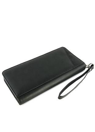 Портмоне дорожнє шкіряне visconti polo black (1157 blk)