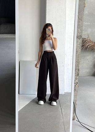 Брюки палаццо 7