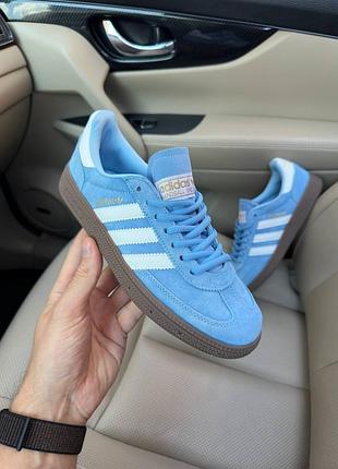 Adidas special blue white, кроссовки адедас женские голубые, кроссовки жеncкие адидас