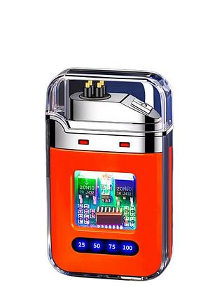 Зажигалка "fire robots-61113" , оранж