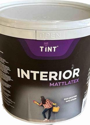 Краска водно-дисперсионная для внутренних работ tint mattlatex моющаяся 6.3 кг