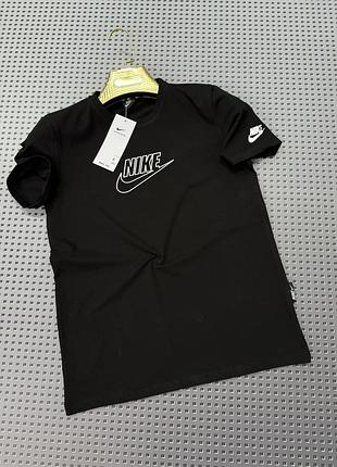 Футболка мужская черная nike,puma в норма/батал/супербатал