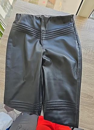 Брюки из экокожи gepur