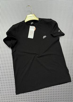 Футболка мужская nike, under armour черная в норма,батал,супербатал