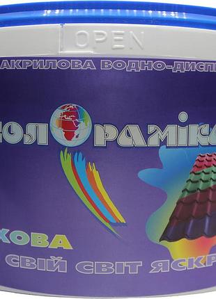 Фарба дахова сіра колораміка 12 кг