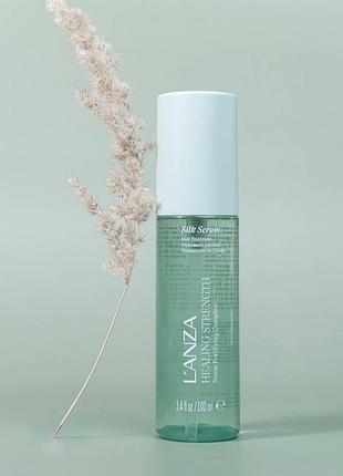 Лікувальна сироватка з рослинними екстрактами l`anza healing strength neem plant silk serum
