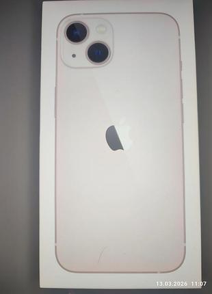 Коробка apple iphone 13, pink 128gb, a2633 mlph3hu/a
