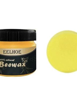 Поліроль для меблів beewax 80 г / восковий поліроль для меблів