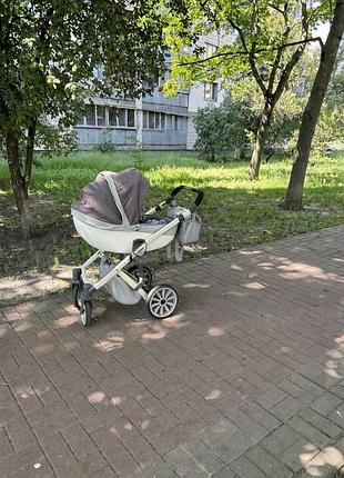 Коляска anex sport 3в1: люлька, прогулянковий блок та автокрісло (0-15кг)