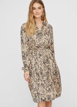 Сукня vero moda тигровий принт