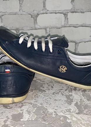 Жіночі шкіряні кросівки мокасини u.s. polo assn