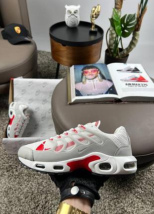 💎мужские кроссовки nike air max terrascape plus white grey red