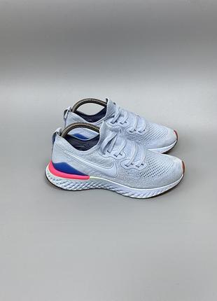 Жіночі кросівки nike epic react flyknit 2. в хорошому стані, оригінал 38/24 см