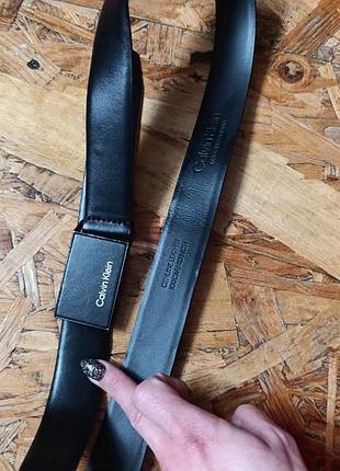 Кожаный ремень ремень ремень calvin klein