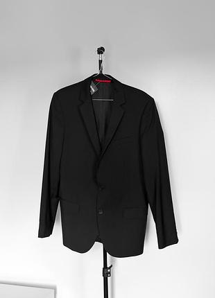 Пиджак hugo boss red label black suit jacket blazer virgin wool