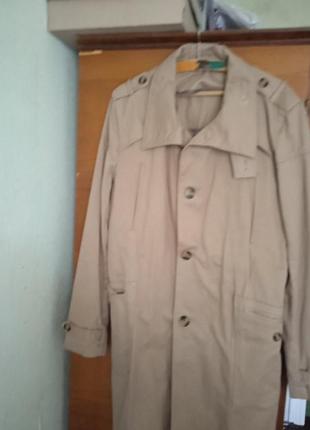 Плащ бежевий topman 5