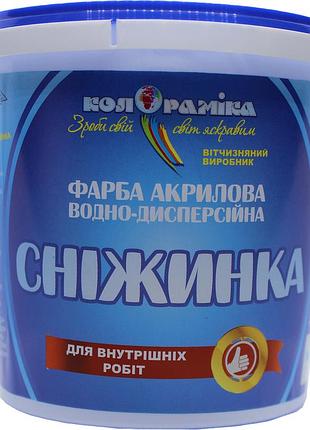 Фарба сніжинка колораміка 7 кг