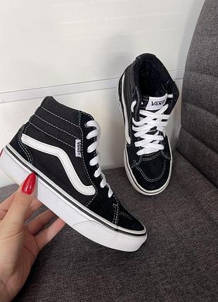 Оригинальные высокие кеды vans