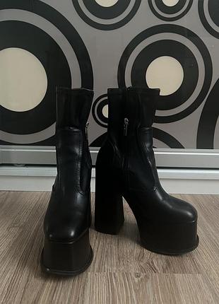 Ботинки shelly london на платформе y2k bratz братц unif dollskill new rock