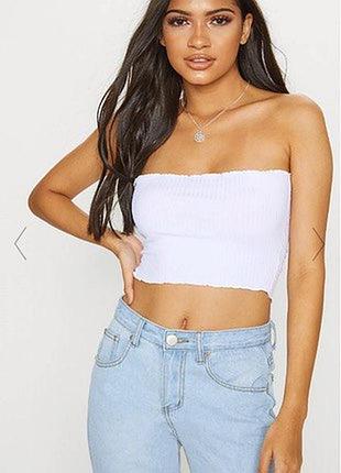 Топ prettylittlething з етикеткою