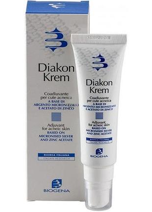 Histomer biogena крем для борьбы с акне (серебро-цинк-лауриновая кислота) diakon krem 30ml