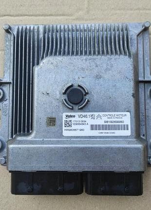 Блок управління двигуном citroen c4 cactus c3 , peugeot 3008  9819269980