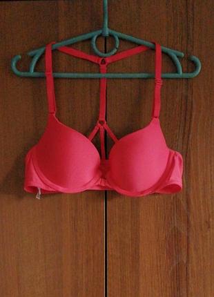 Гладкий бюстгальтер уплотненная чашка с застежкой спереди victoria’s secret