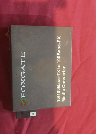Медиаконвертер foxgate 10/100base-tx | 100base-fx (sc, 1550nm)