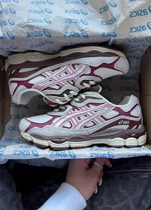 Кросівки asics gel nyk sweet cream pink