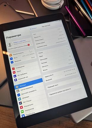 Планшет apple +стилус +зарядка акб 95 7