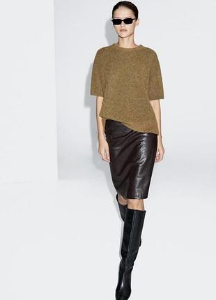 Джемпер із шерсті та альпаки  massimo dutti