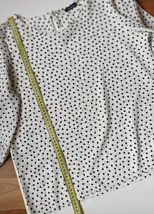 Блуза в горошок 5