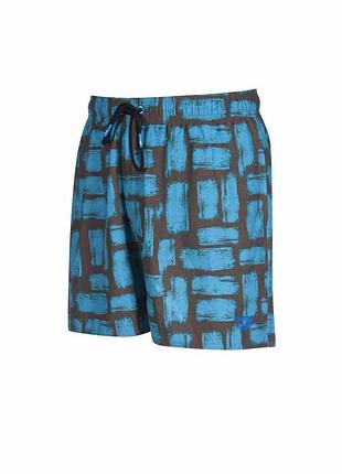 Мужские пляжные шорты arena m sasha boxer espresso