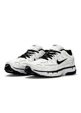 Жіночі кросівки nike p-6000 w white black