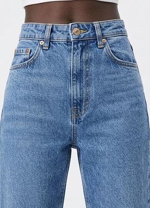 Джинси zara mom розмір 36 s сині та чорні