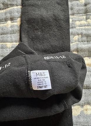 Термоколготки  marks & spencer  для дівчинки 11 років 2