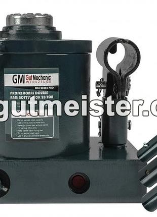 Домкрат гідравлічний двоштоковий gut mechanic 20t h-160-350mm dbj20350pro