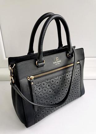 Красивая женская сумка из натуральной кожи kate spade