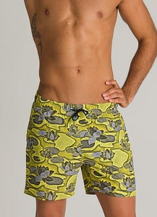 Мужские пляжные шорты arena m sashay boxer yellow