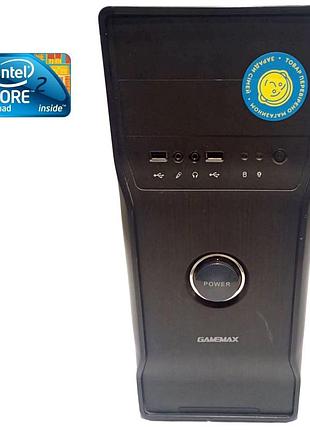 Пк б-класс gamemax tower / intel core 2 quad q8300 (4 ядра по 2.5 ghz) / 8 gb ddr3 / 250 gb hdd / intel hd gma x4500 / 400w