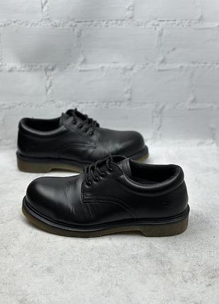 Шкіряні чоловічі черевики dr.martens steel toe