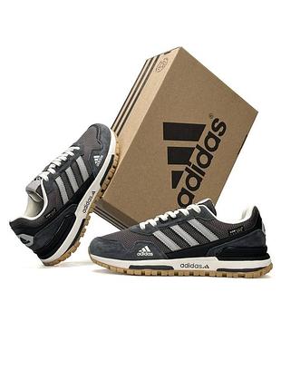 Мужские кроссовки adidas zx 700 c grey white