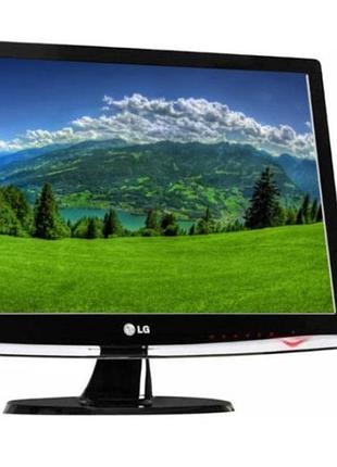 Монитор б-класс lg flatron w2453sq-pf / 24" (1920x1080) tn / 1x vga / кабели в комплекте